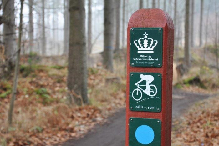 Mountainbikes presser de danske skove