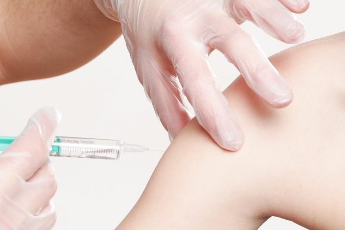Raske danskere bliver vaccineret mod influenza