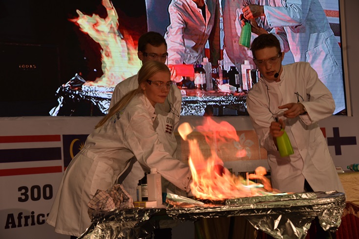 Jægerspris Bibliotek får besøg af DTU ScienceShow