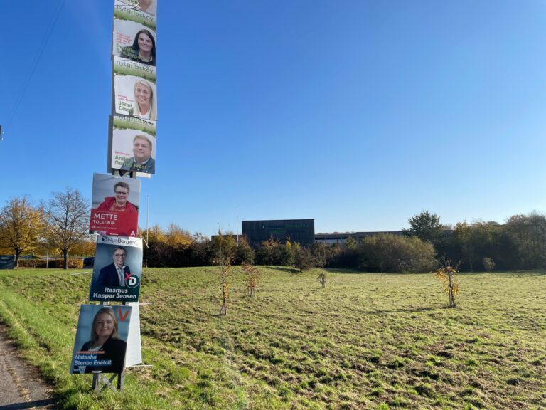 I næste uge skal alle valgplakaterne ned igen: »Jeg vil tro, at der er blevet trykt et sted mellem 800.000 til én million valgplakater«