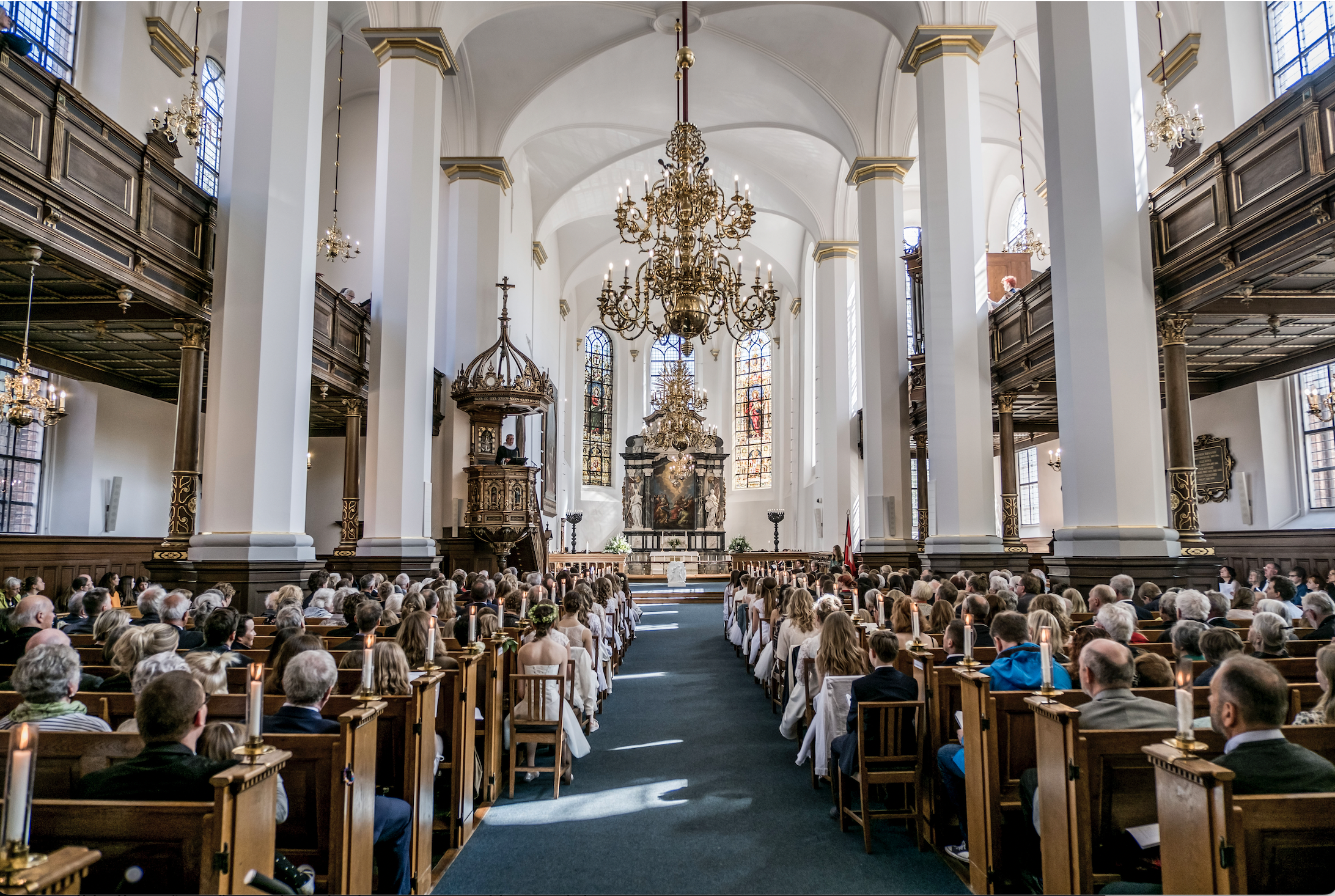 Konfirmation i Helligåndskirken