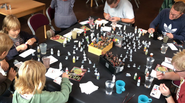 Warhammer spillere. Foto: Morten Juel Søndergaard