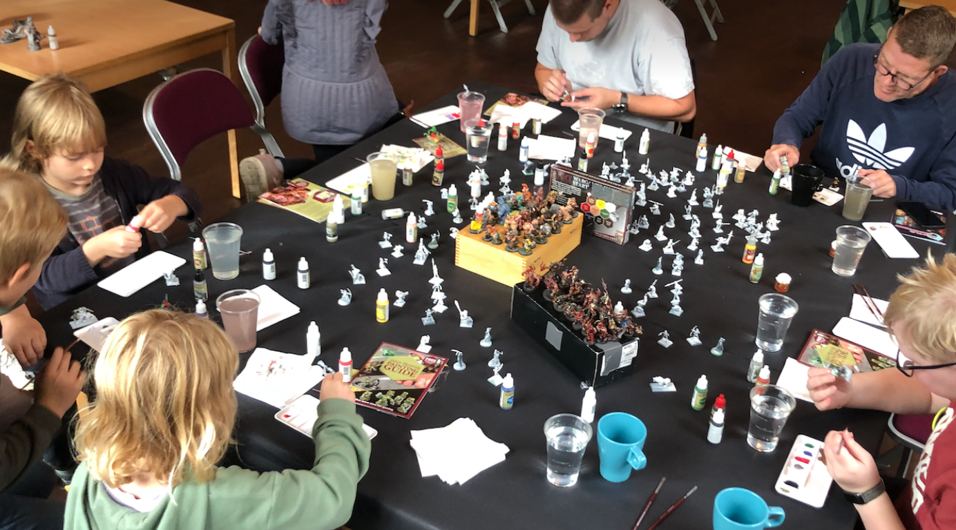 Warhammer spillere. Foto: Morten Juel Søndergaard