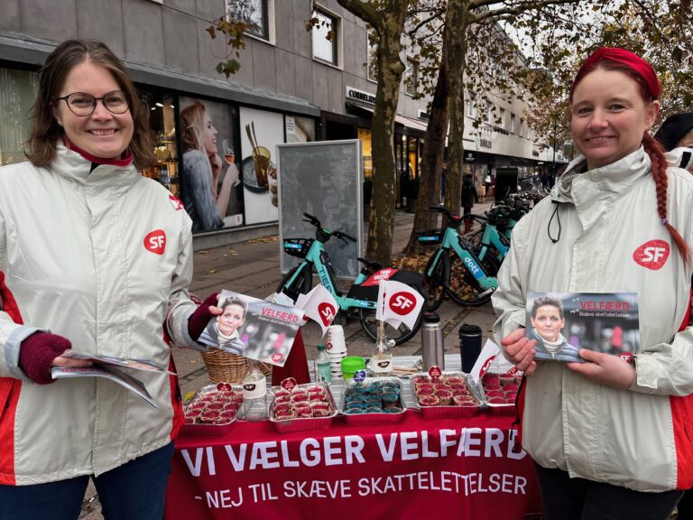 Kaffe og cupcakes: SF i Lyngby starter kommunalvalget 2025 tidligt