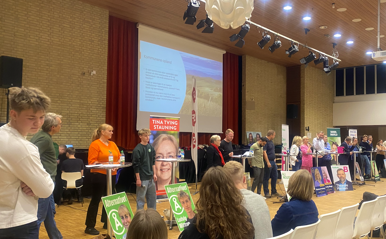 Vælgermøde Frederikssund GymnasiumFoto: Thea Schlein Ingvardson