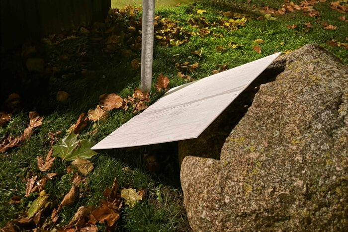 Valgplakater i Gentofte udsat for hærværk Valgplakater i Gentofte udsat for hærværk