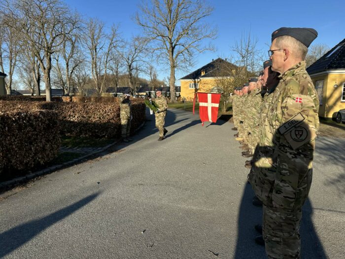 Mindeceremoni i Værløse