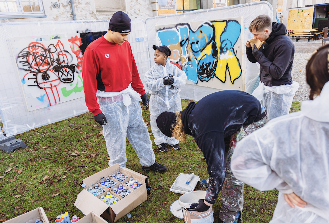 RÅ Festival 2024, grafitti