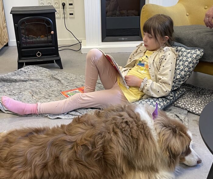 Albertslund bibliotek læsehund